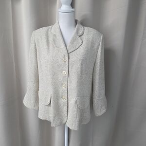 Elegant Cream Women's Jacket